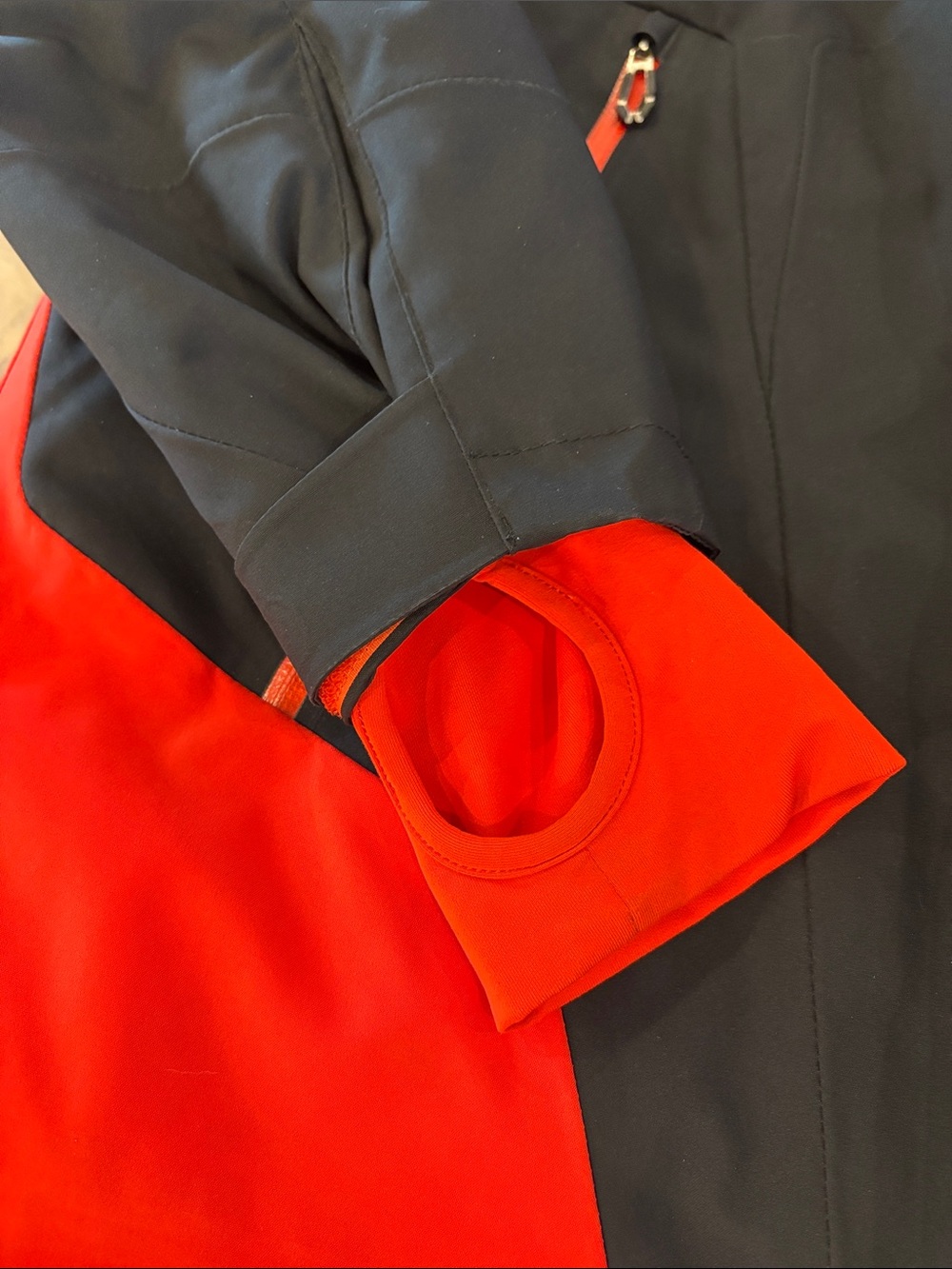 Spyder Men’s Winter Snow Snowboarding Winter Jacket Size XL Red & Black $450+ - Picture 5 of 5